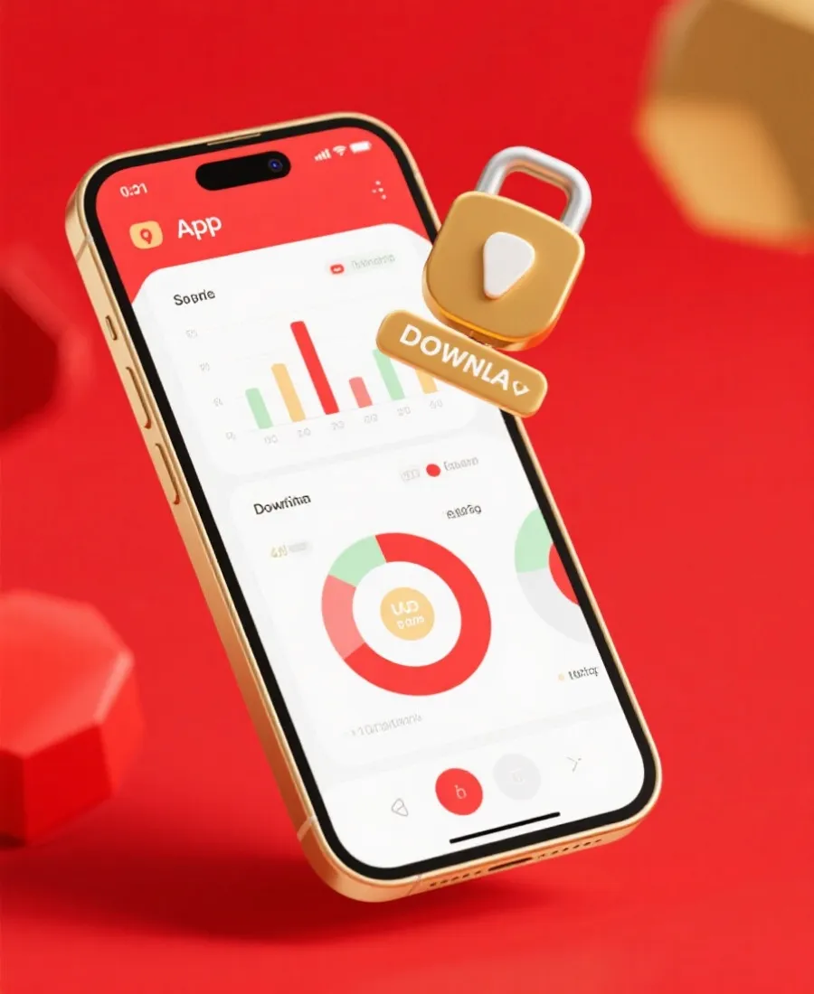 最新版APP下载与数据展示示意图